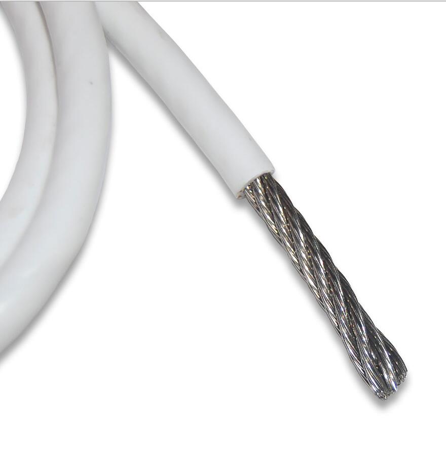 Plastic coated stainless steel wire rope