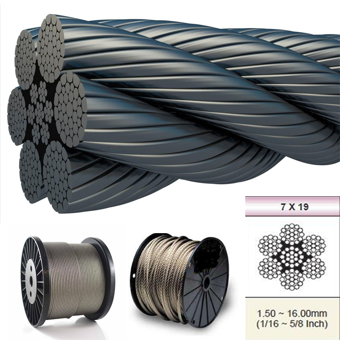 7*19 stainless steel wire rope